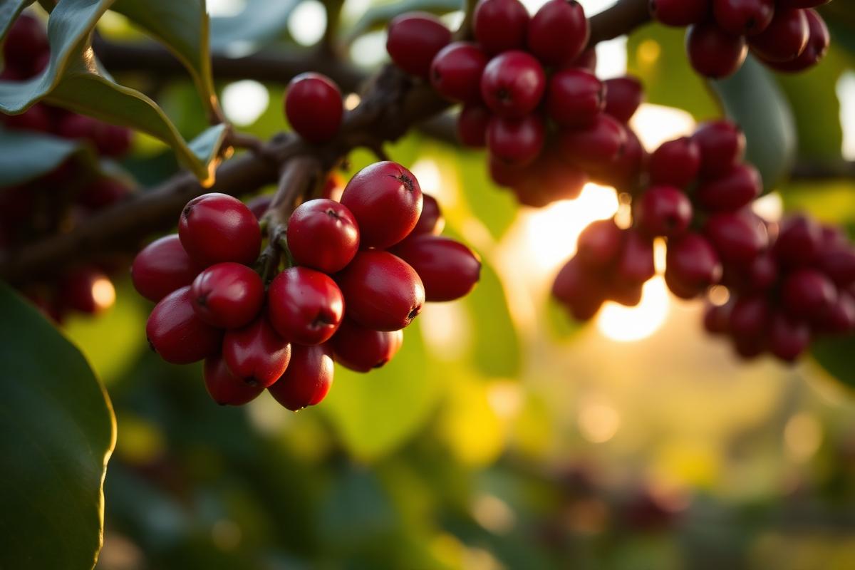 Café arábica em grão verde — microlote 86,5 pts